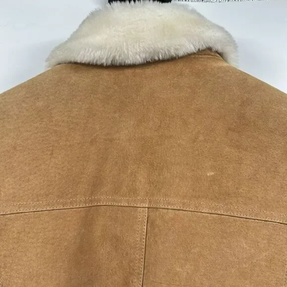 North West Territory Womens Genuine Leather Jacket Large - Picture 3 of 10